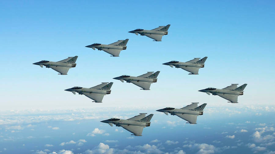 1920x1080 Eurofighter Typhoon Jets Wallpaper