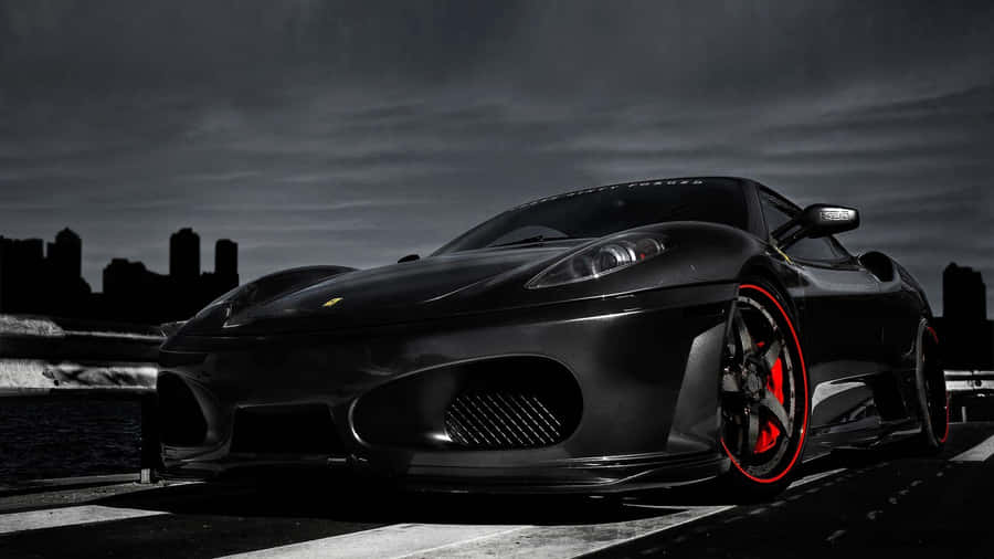 1920x1080 Hd Car Black Ferrari Wallpaper
