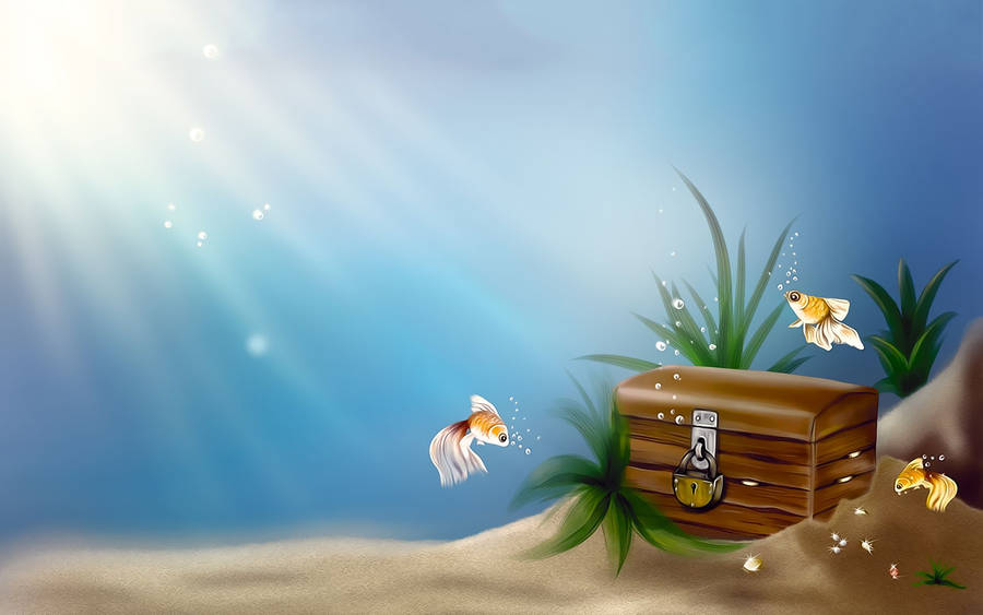 1920x1200 Goldfish Animated Wallpaper Wallpaper