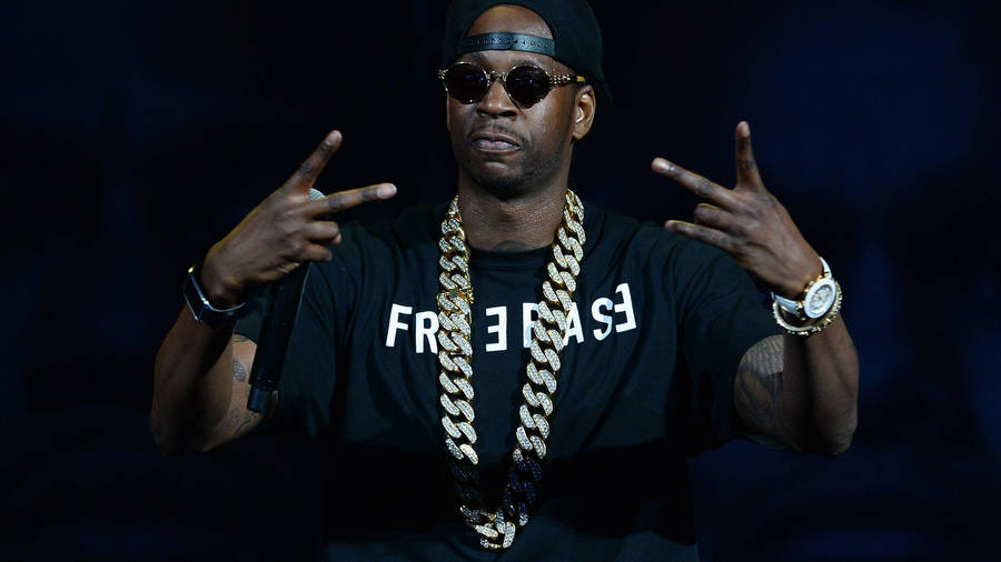 2 Chainz Las Vegas Performance Wallpaper