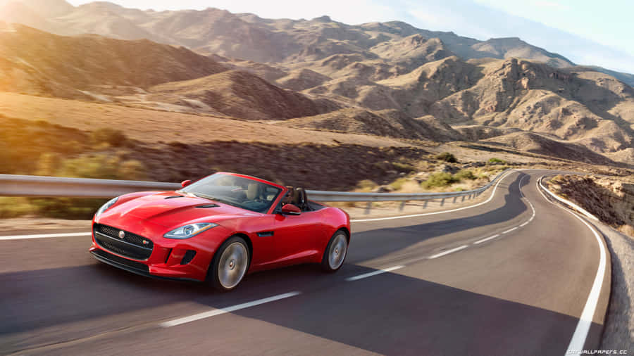 2014 Jaguar F-type Live Car Wallpaper
