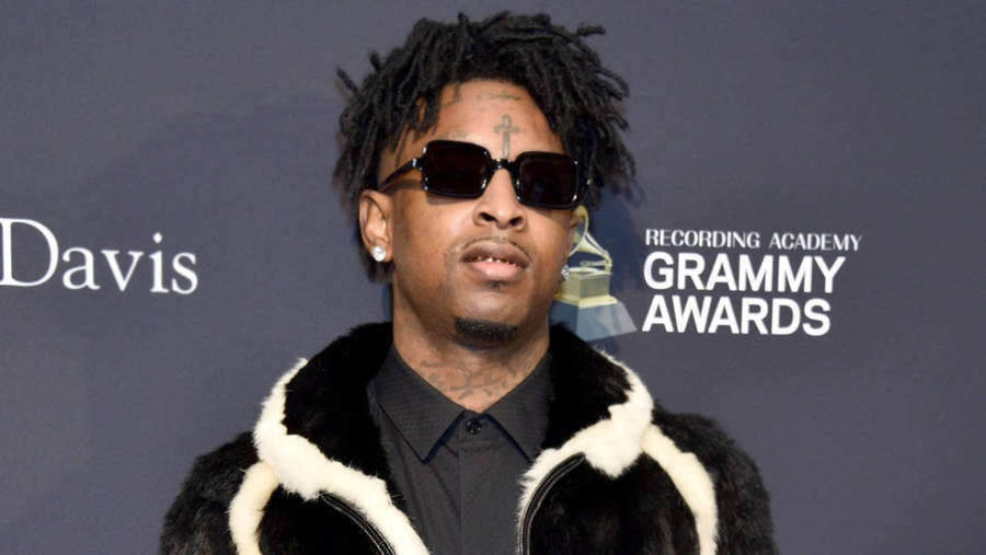 21 Savage 62nd Grammy Awards Wallpaper
