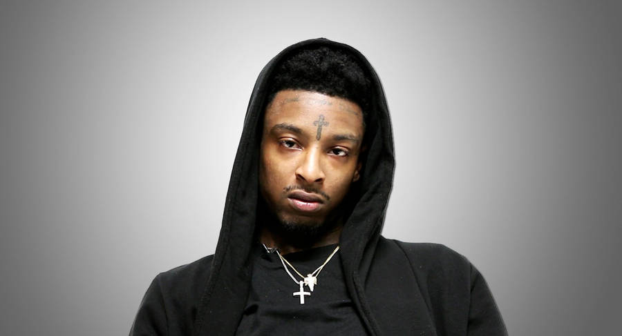 21 Savage Portrait Wallpaper
