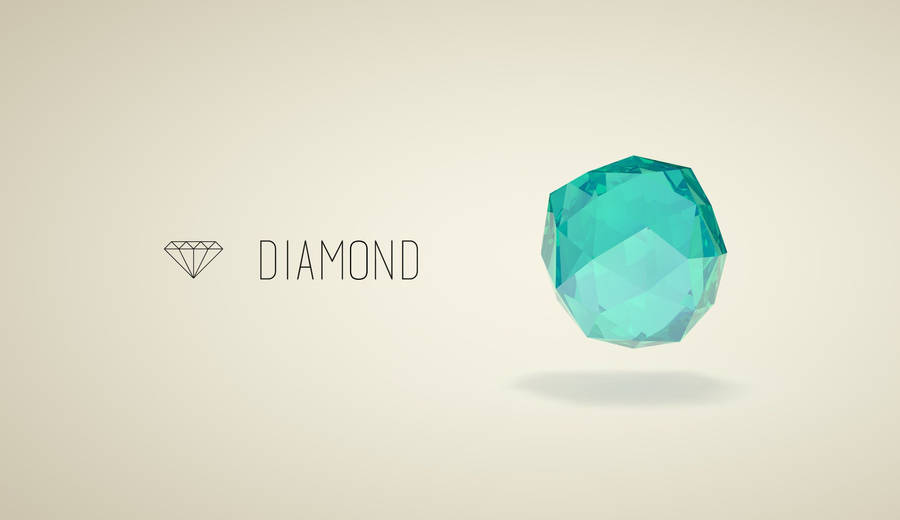 2502x1446 Diamond - Wallpaper Speedart - Cinema 4d And Illustrator Wallpaper