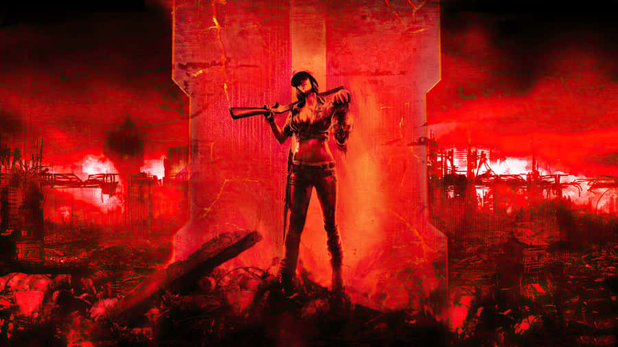 2560 X 1440 Black Ops 2 Girl Character Wallpaper