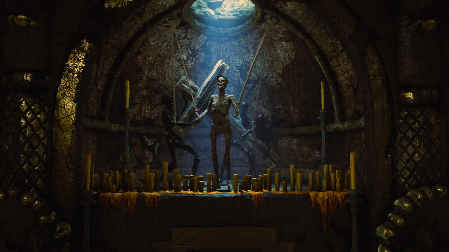 2560 X 1440 Tomb Raider Cross Puzzle Wallpaper