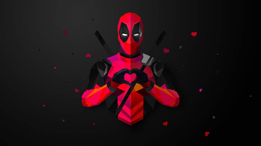 2560x1440 Deadpool Low Poly [2560x1440]. Ovi. Deadpool Wallpaper Wallpaper