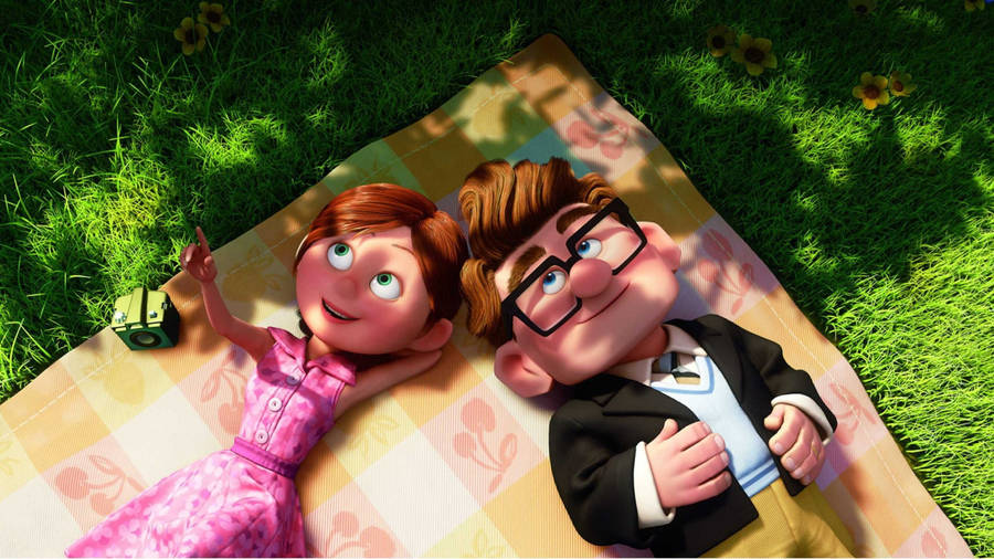 2560x1440 Disney Carl And Ellie Wallpaper