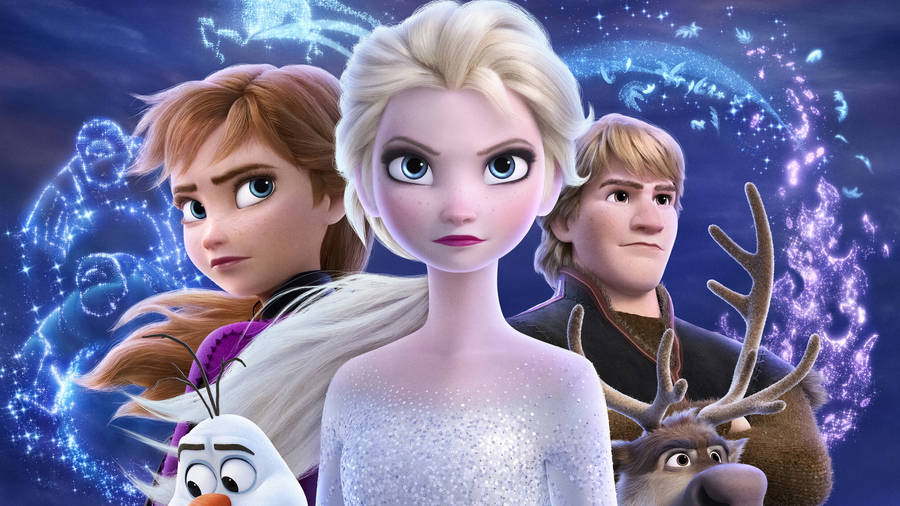2560x1440 Disney Frozen 2 Characters Wallpaper