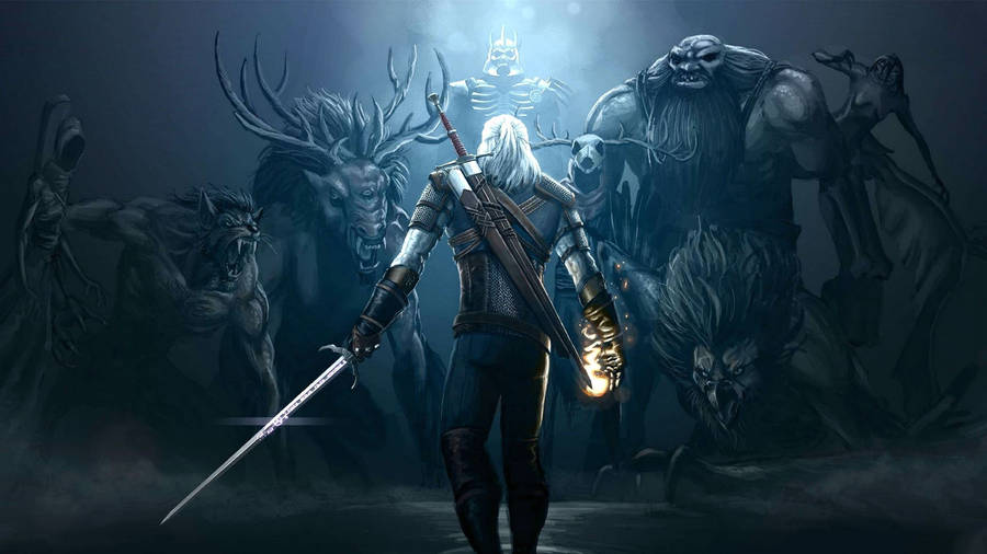 2560x1440 Witcher Wallpaper Wallpaper