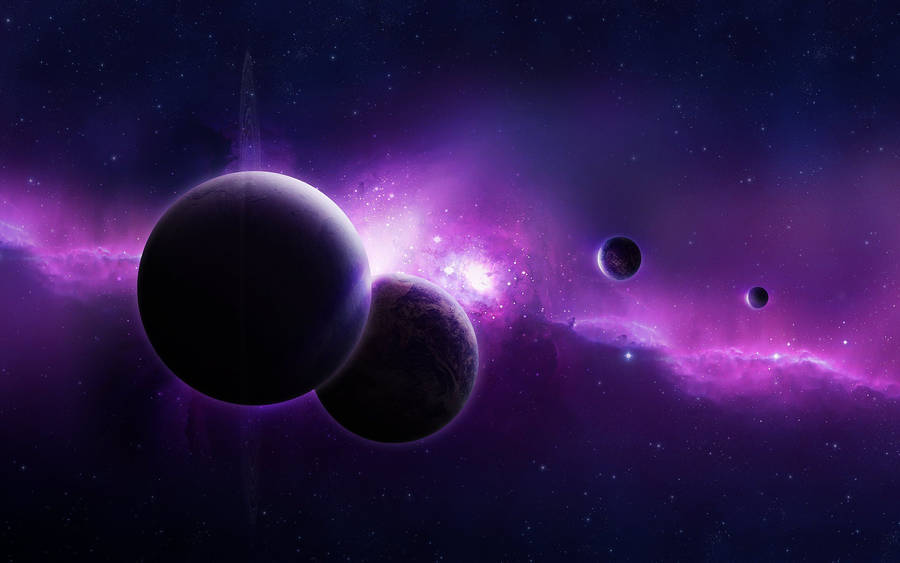 2560x1600 Purple Universe Wallpaper