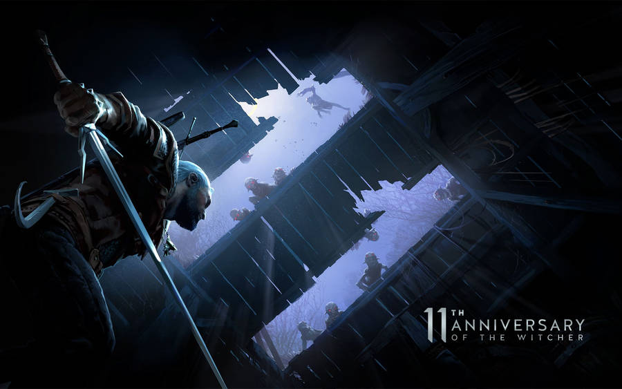 2560x1600 Witcher 11th Anniversary Wallpaper - Cd Projekt Red Wallpaper