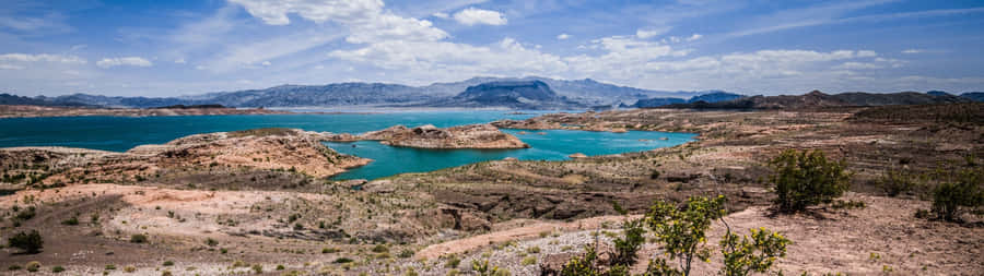 2732 X 768 Lake Mead Wallpaper