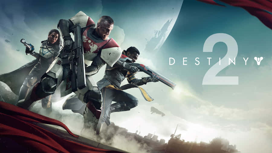 3840 X 2160 Destiny 2 Poster Design Wallpaper