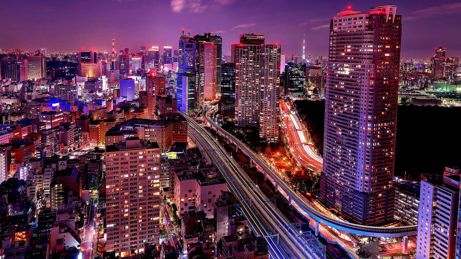 3840x2160 Shiodome City Center (tokyo) Wallpaper. Wallpaper Studio 10. Tens Wallpaper