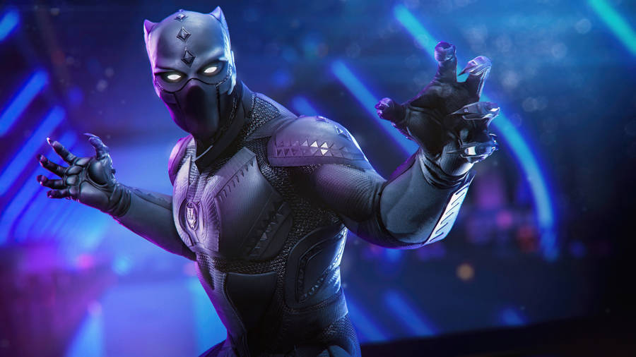 3d Black Panther 4k Ultra Hd Dark Wallpaper