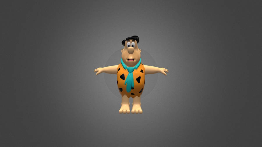 3d Fred Flintstone Wallpaper