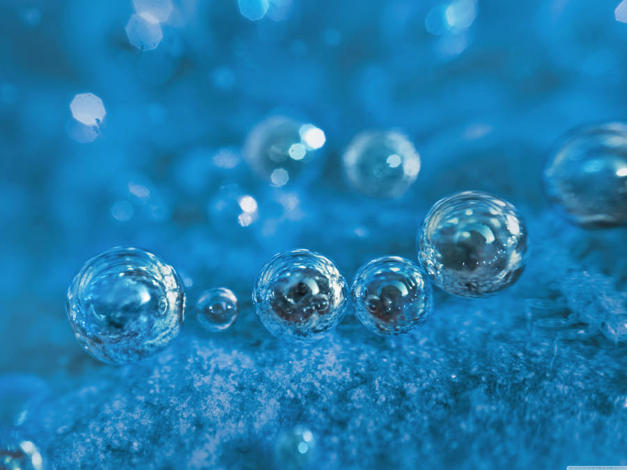 4096x3072 Light Blue Background With Bubbles ❤ 4k Hd Desktop Wallpaper For 4k Wallpaper