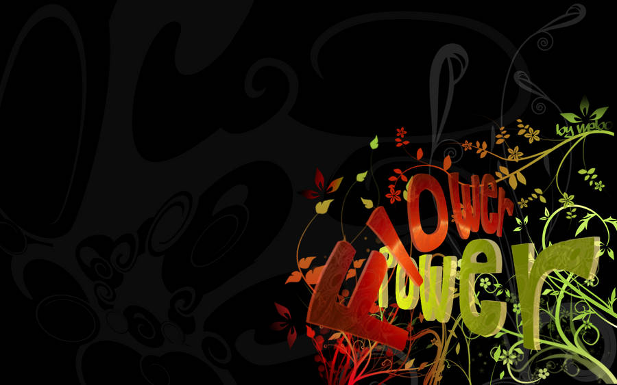 420 Flower Power Wallpaper