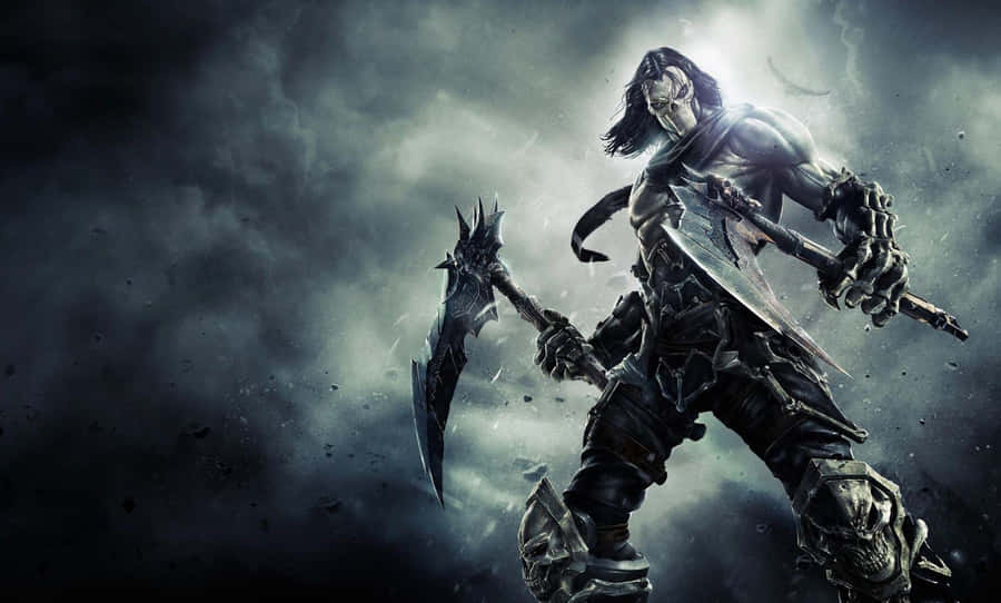 4k Dishonored Holding Weapon Wallpaper