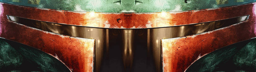 4k Dual Monitor Star Wars Boba Fett Close-up Wallpaper