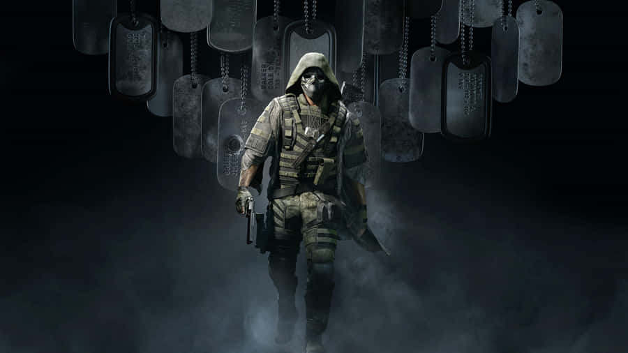 4k Ghost Recon Breakpoint Soldier Dog Tags Pictures Wallpaper