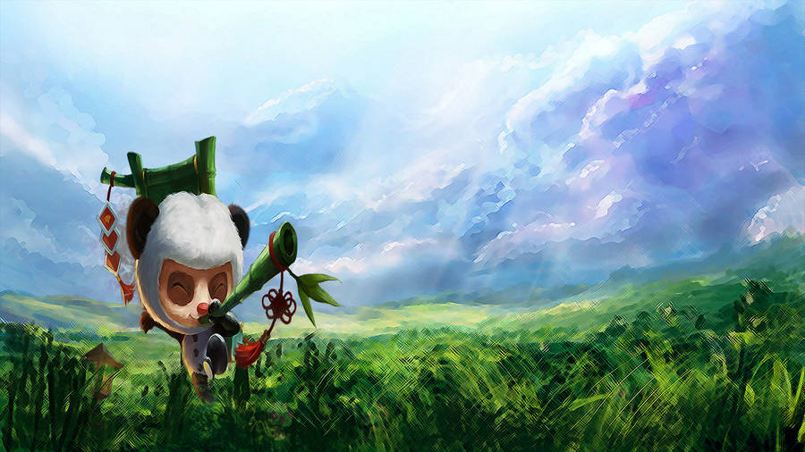 4k League Of Legends Teemo Wallpaper