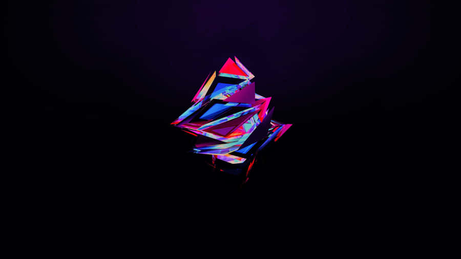 4k Minimal Abstract Facets Desktop Wallpaper