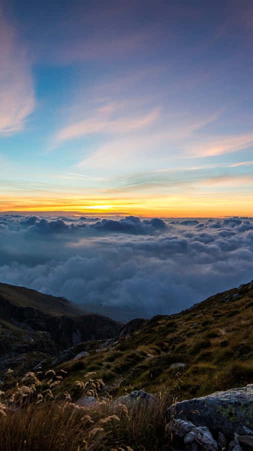 4k Nature Iphone Top Hill Wallpaper