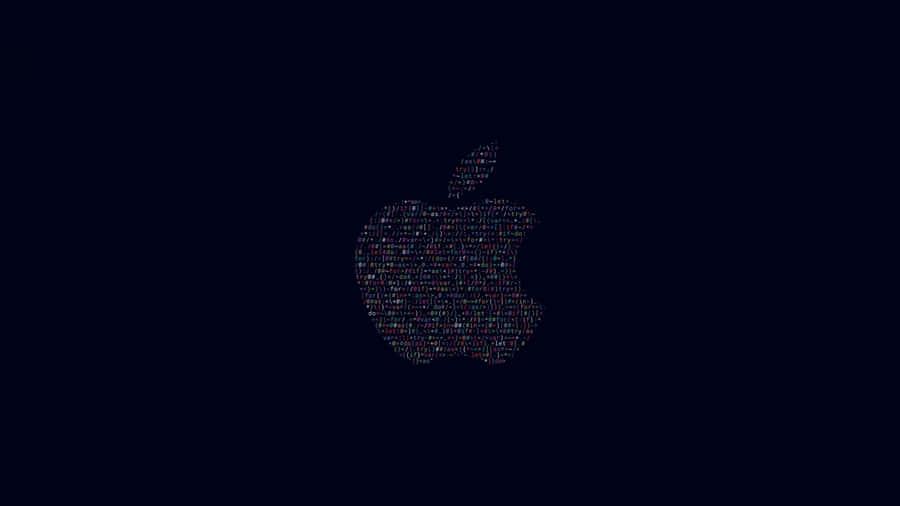 4k Plain Black Apple Wallpaper