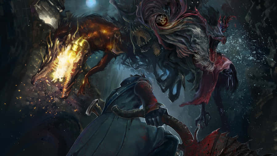 4k Ultra Hd Monster Dragons Wallpaper