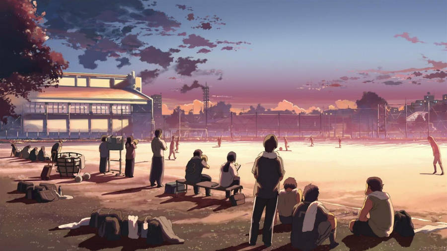 5 Centimeters Per Second School Life Wallpaper