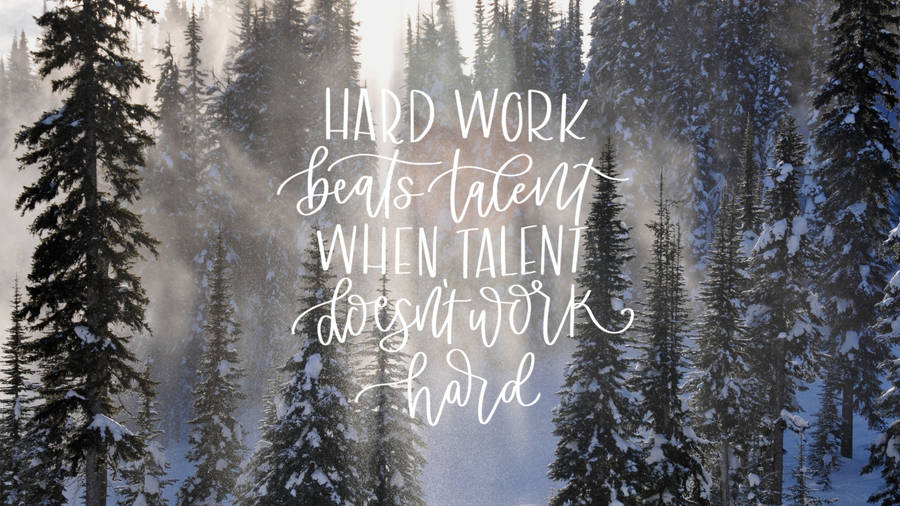 5333x3000 Hard Work Beats Talent- December Tech Wallpaper Wallpaper