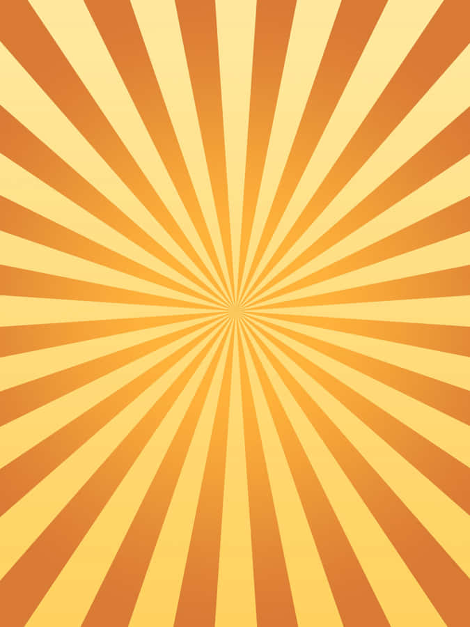 60s Aesthetic Retro Rays Wallpaper