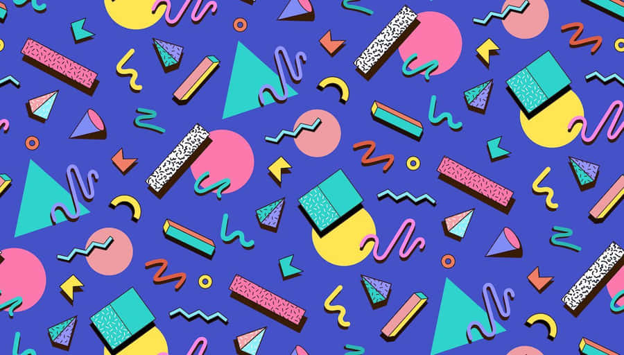 90s Style Carpet Pattern Wallpaper