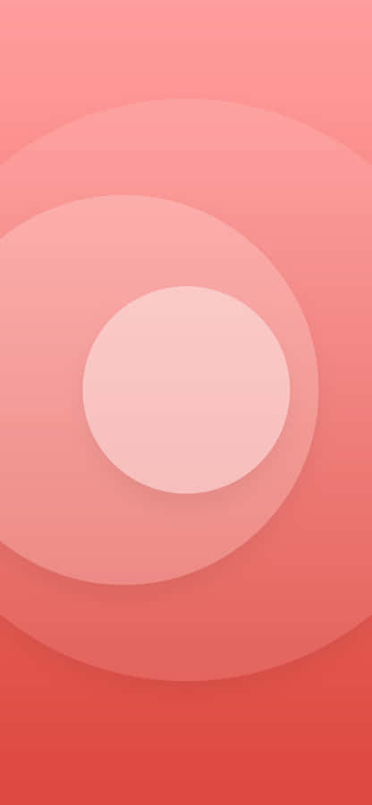 A Beautiful Red Pastel Painting On A White Background. Wallpaper