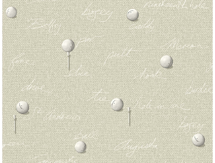 A Beautiful Sunrise Over A Golf Course In Florida Wallpaper