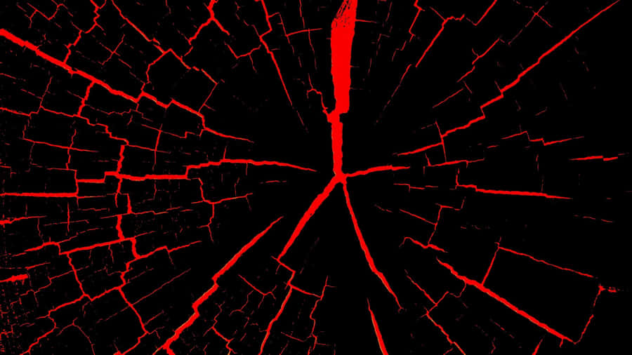 A Black And Red Background With A Crack In It Wallpaper