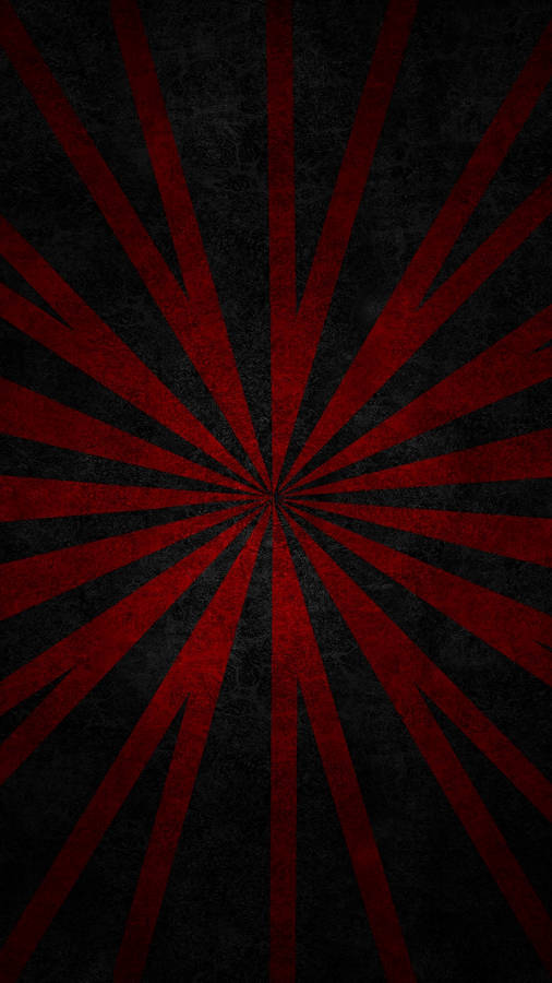 A Black And Red Background With A Red Sunburst Wallpaper