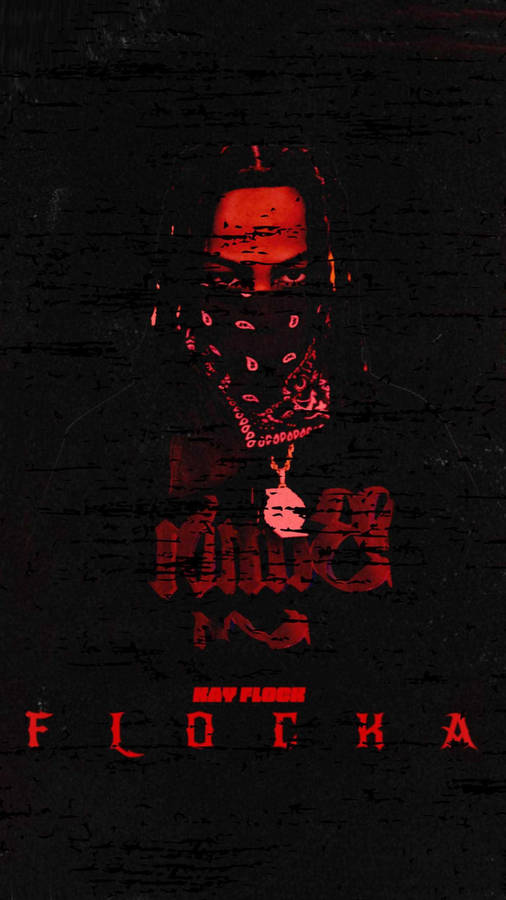 A Black And Red Cover With The Words Floeha Wallpaper