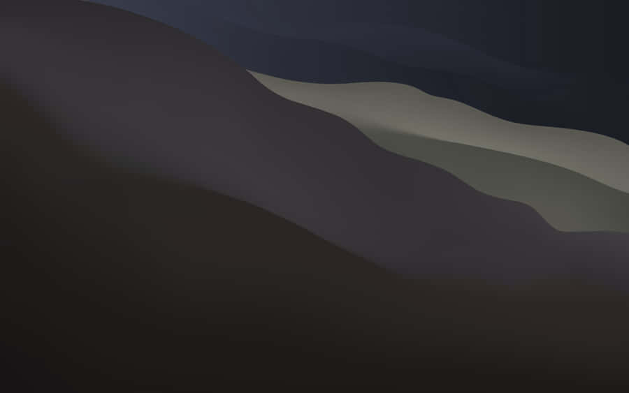 A Black And White Image Of A Mountain Wallpaper