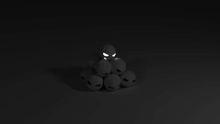 A Black And White Image Of A Spider - Man Wallpaper