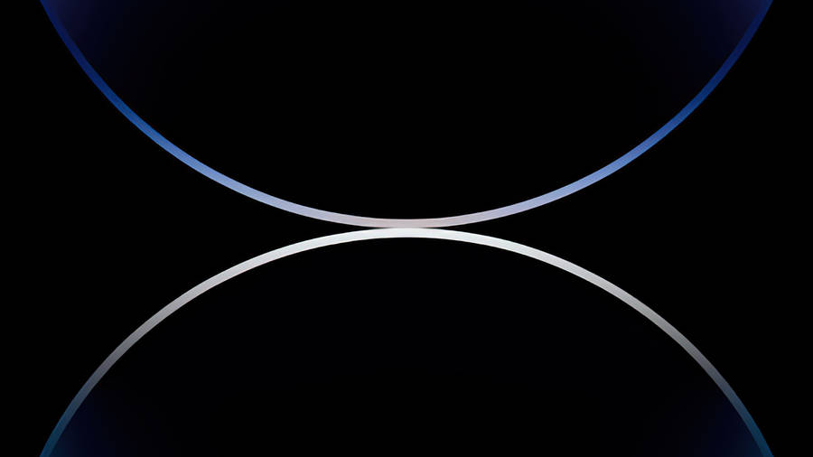 A Black Background With A Circular Design Wallpaper