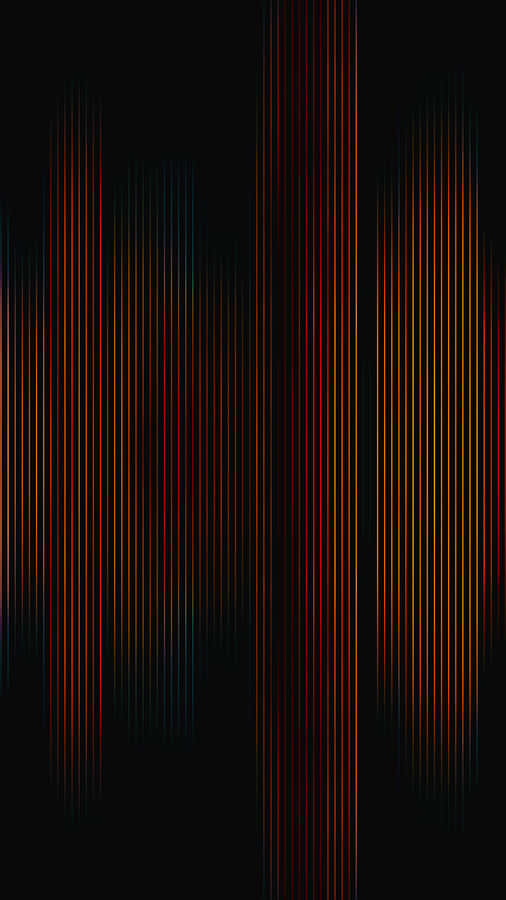 A Black Background With Colorful Lines Wallpaper