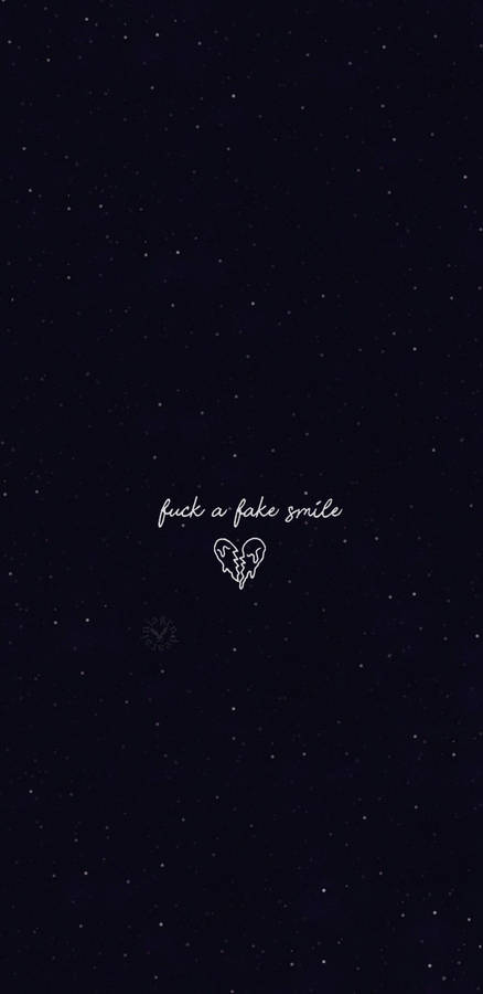 A Black Background With The Words'fear In Love'written On It Wallpaper