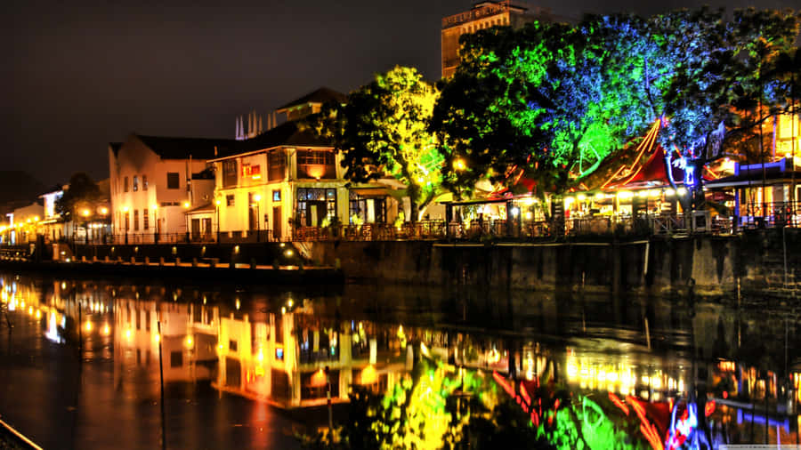 A Breathtaking View Of The Mountains At 4k Ultra Hd Hdr Wallpaper