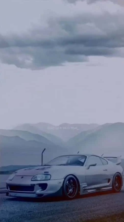 A Classic Jdm Toyota Supra Wallpaper