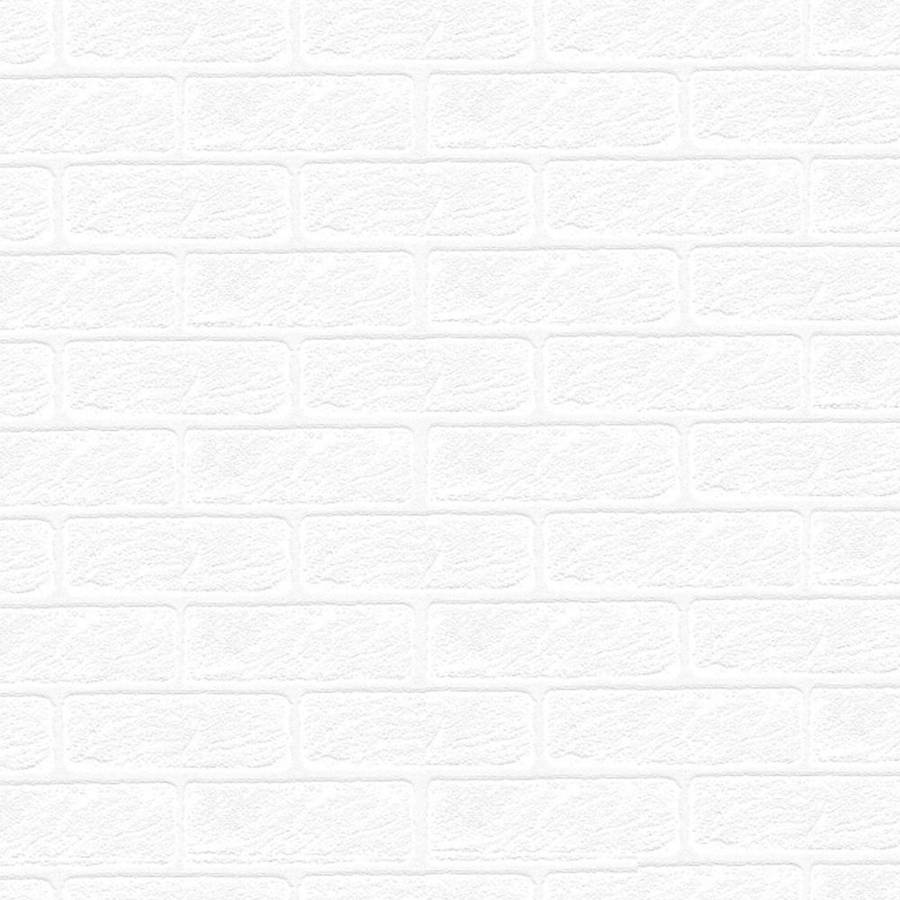 A Classic White Brick Tiles Wall Wallpaper