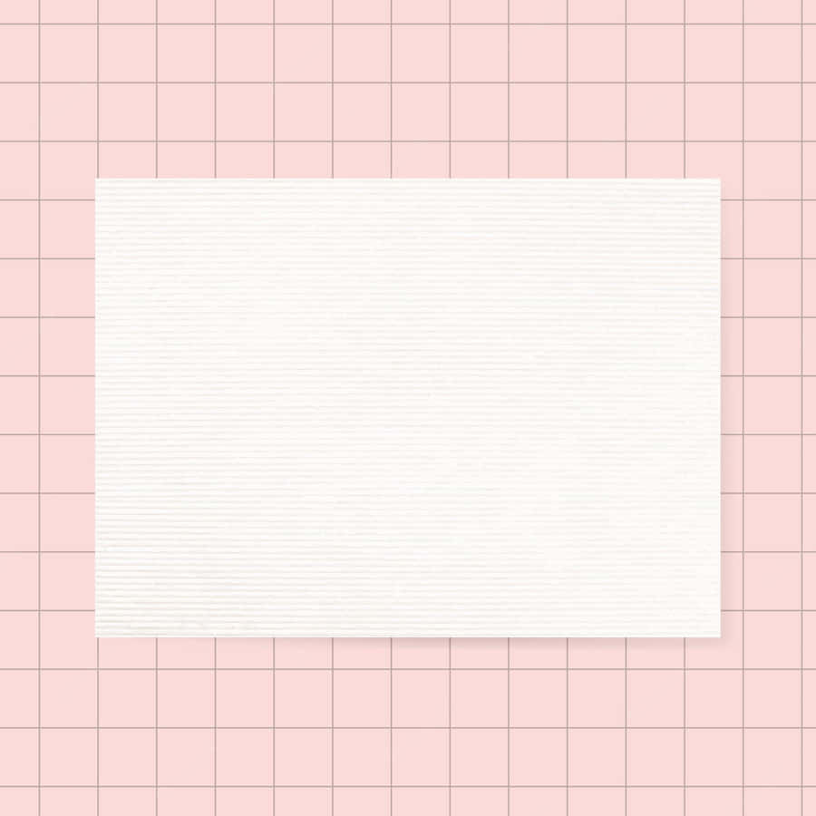 A Close-up Of A Pink Grid Background Wallpaper