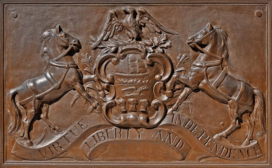 A Close-up Shot Of A 3d Printed Relief Map Wallpaper